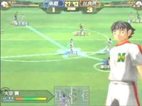 une photo d'Ã©cran de Captain Tsubasa sur Sony Playstation 2